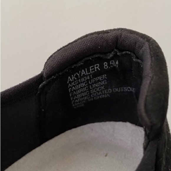 ANNE KLEIN Sport Loafer Sneaker Shoes w/ slight wedge heel & sparkly accents!!! - Picture 9 of 10